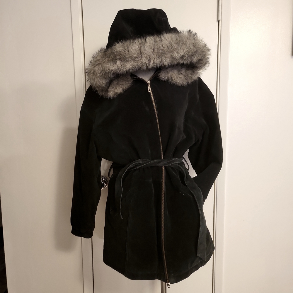 Suede coat adventure bound by Wilson's leather